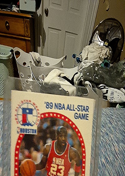 1989 NBA Hoops #166 Earvin Magic Johnson — front