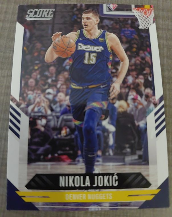 2021-22 Panini Chronicles Score #142 Nikola Jokic — front
