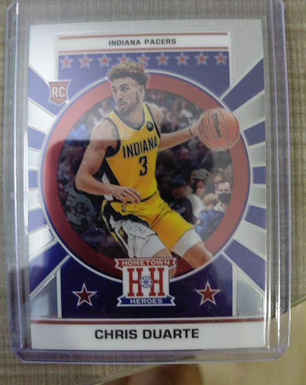 2021-22 Panini Chronicles Hometown Heroes #655 Chris Duarte — front