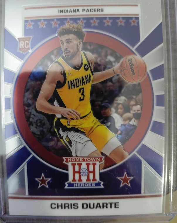 2021-22 Panini Chronicles Hometown Heroes #655 Chris Duarte — front