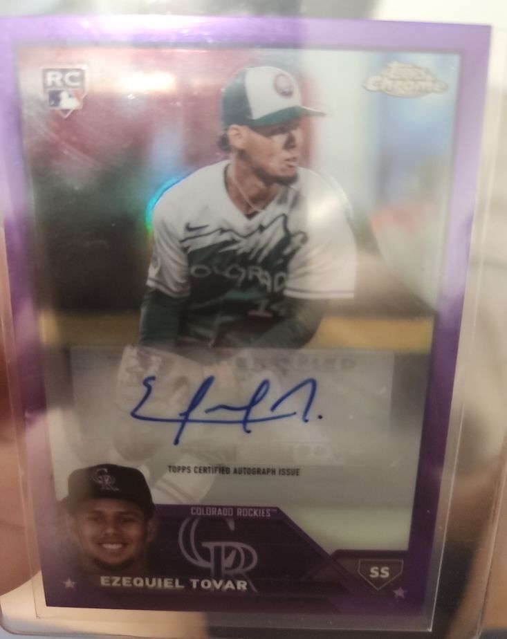 2023 Topps Chrome Update #AC-ET Ezequiel Tovar — front