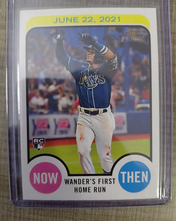 2022 Topps Heritage High Number #NAT-13 Wander Franco — front