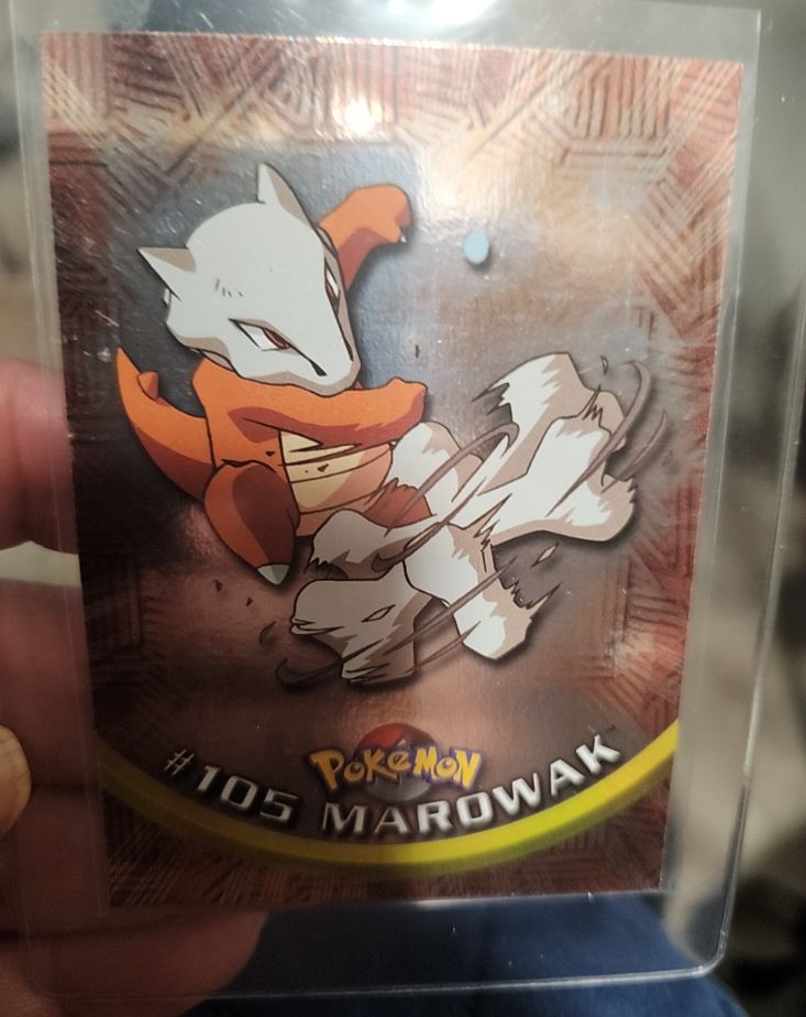 2000 Topps Pokemon TV Animation Series 2 #105 Marowak — front