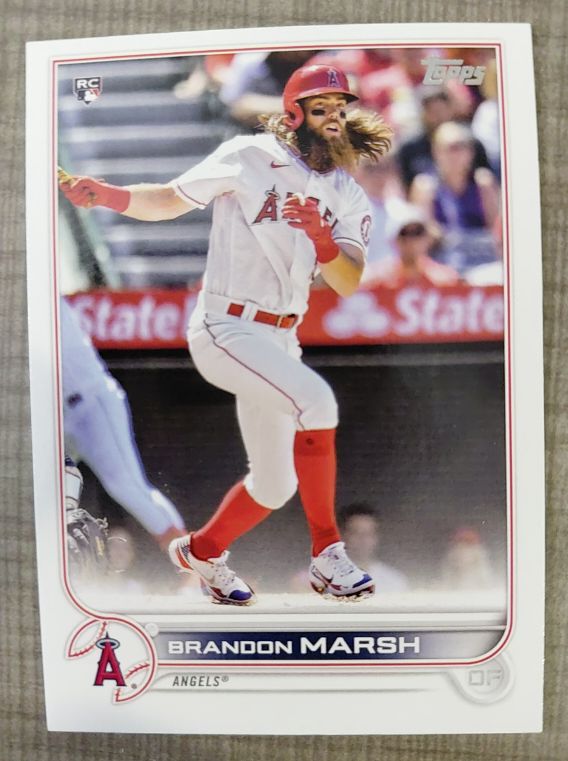 2022 Topps #243 Brandon Marsh — front
