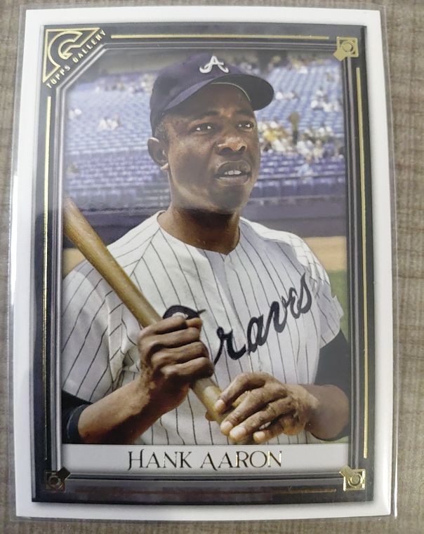 2021 Topps Gallery #98 Hank Aaron — front