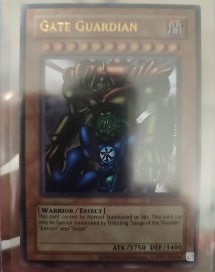 Yu-Gi-Oh! 2002 Retro Pack 1 #RPO1-EN023 Gate Guardian — front