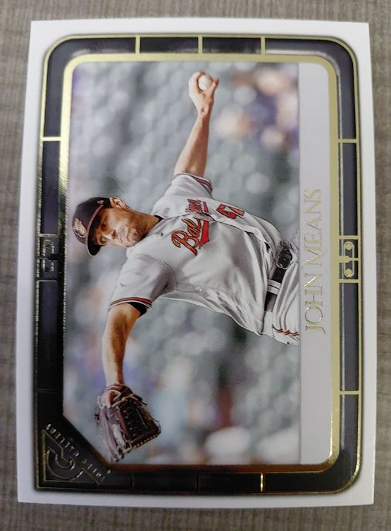 2021 Topps Gallery #20 John Means — front