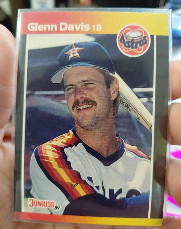 1989 Donruss #236 Glenn Davis Houston Astros — front