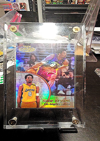 1996 Topps Finest #1 Kobe Bryant — front