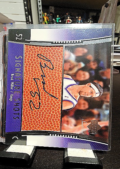 2004-05 Upper Deck Sweet Shot #52 Brad Miller Signature Shots — front