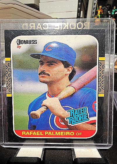 1987 Donruss #43 Rafael Palmeiro — front