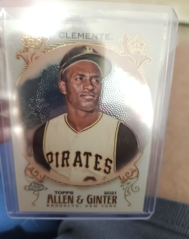 2021 Topps Allen & Ginter #11 Roberto Clemente — front