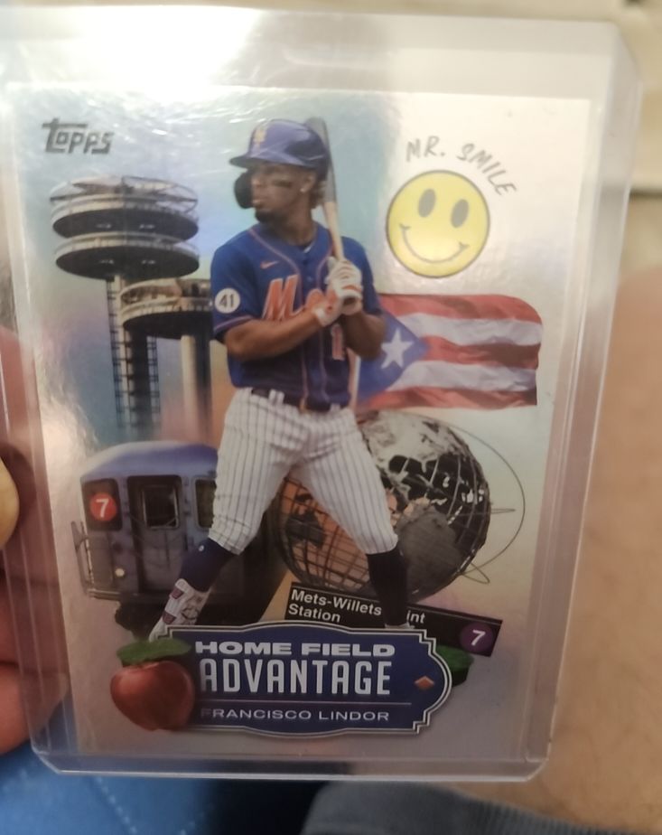 2023 Topps Series 1 #HA-4 Francisco Lindor — front