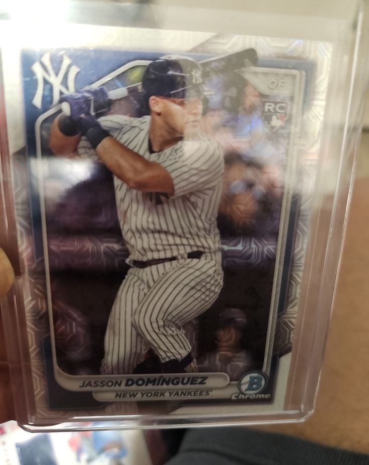 2024 Bowman Chrome #17 Jasson Dominguez — front