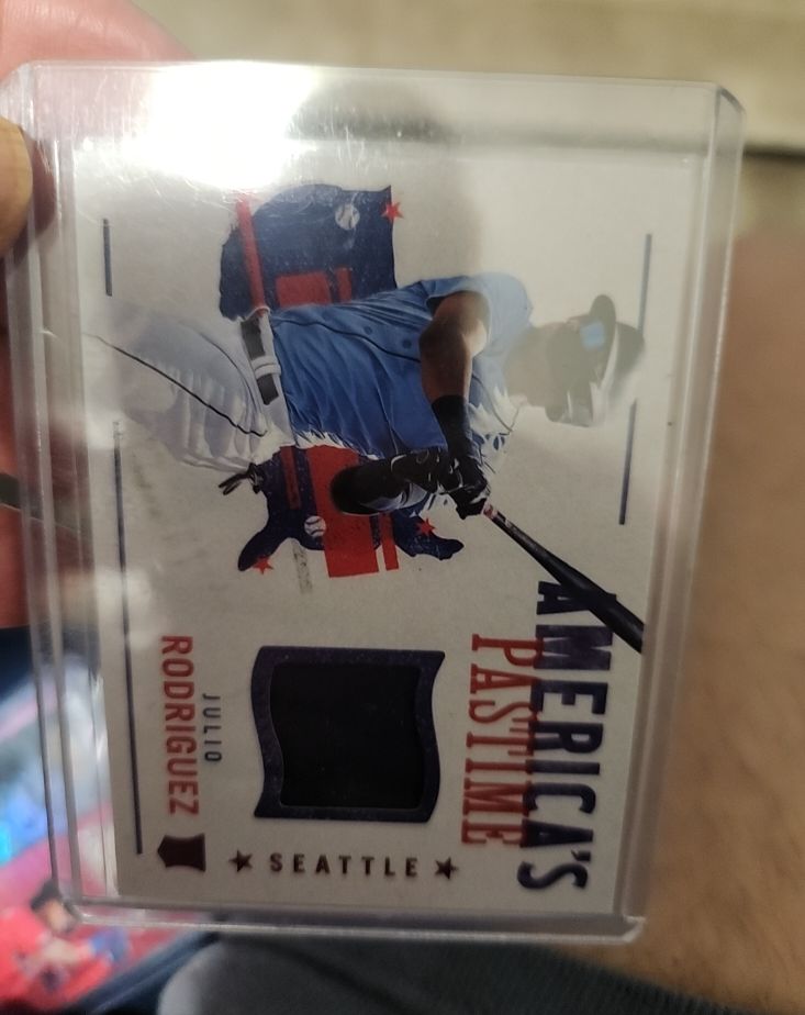 2022 Panini Chronicles America's Pastime #APS-JR Julio Rodriguez — front
