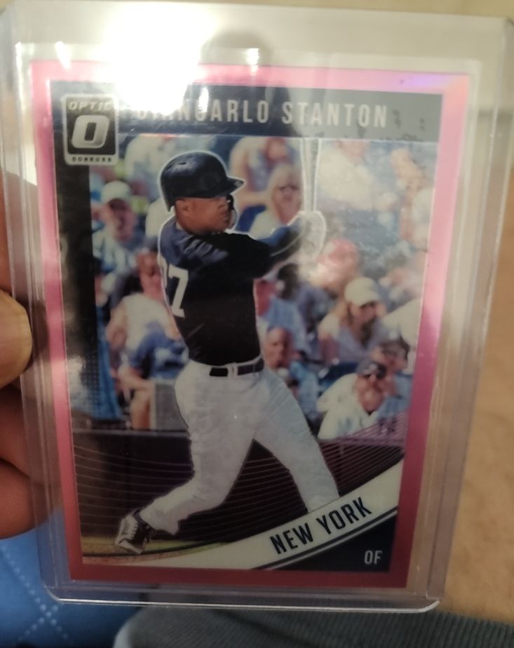 2018 Donruss Optic #109 Giancarlo Stanton — front