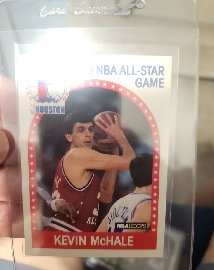 1989-90 NBA Hoops #156 Kevin McHale 89 NBA All-Star Game — front