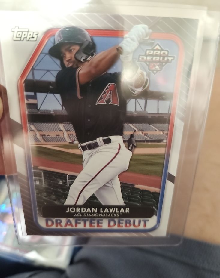 2022 Topps Pro Debut Draftee Debut #DB-2 Jordan Lawlar — front