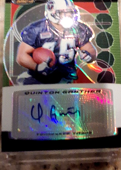 2024 Leaf Pro Set Metal Quinton Gray Rookie Auto — front