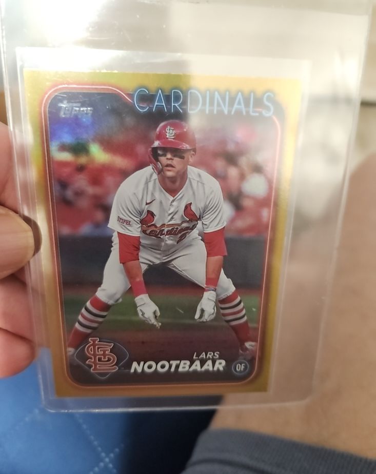 2024 Topps Series 1 #18 Lars Nootbaar — front