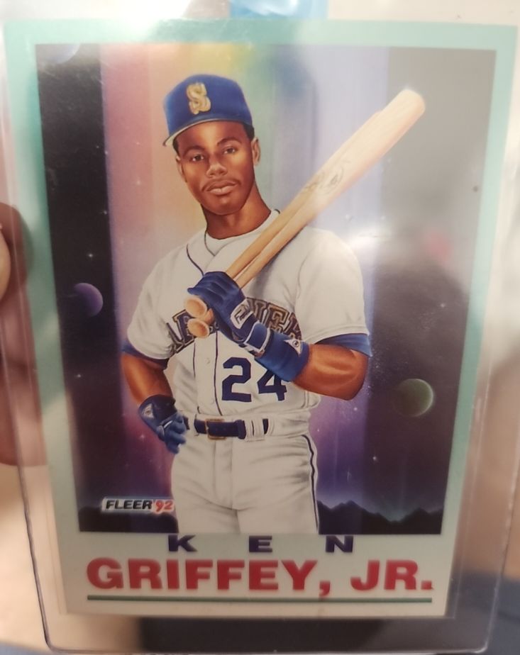 1992 Fleer #709 Ken Griffey Jr. — front