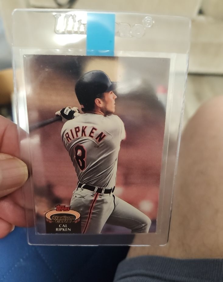 1992 Topps Stadium Club #1 Cal Ripken — front