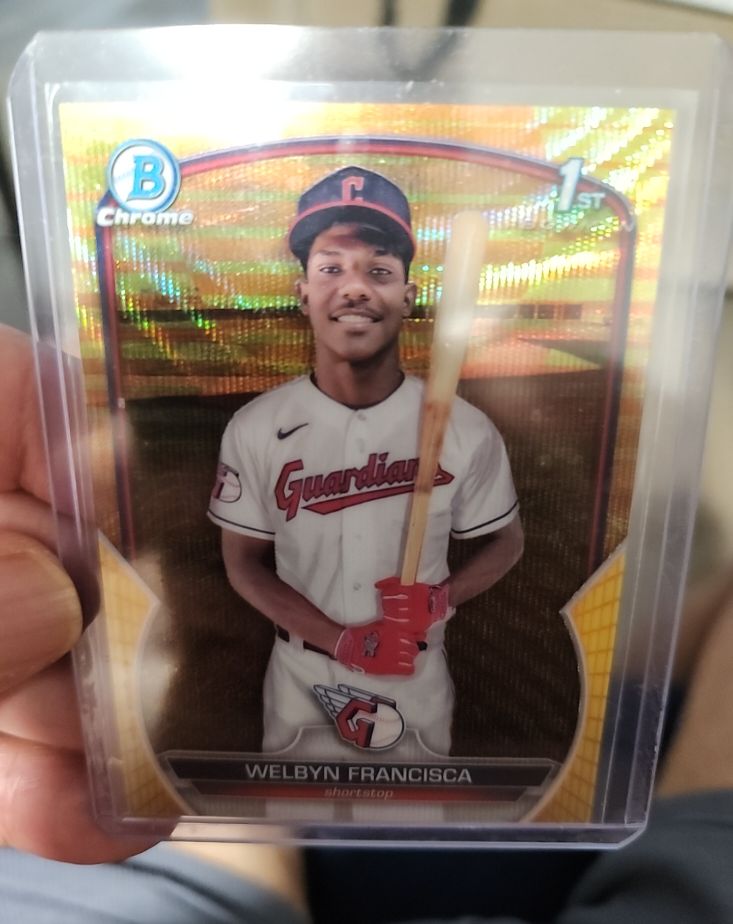 2023 Bowman Chrome #BCP-228 Welbyn Francisca — front