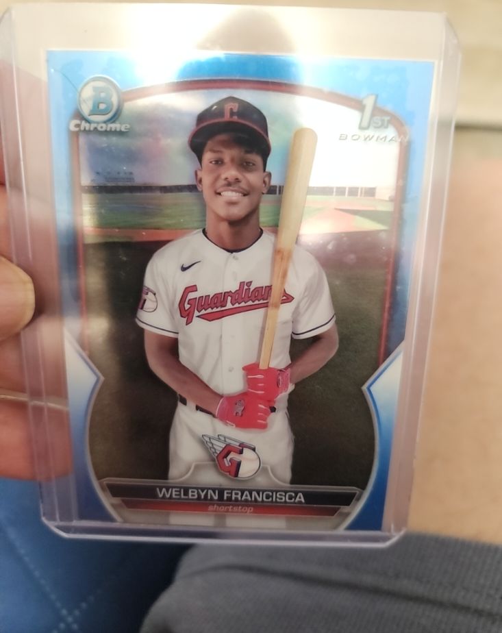 2023 Bowman Chrome #BCP-228 Welbyn Francisca — front