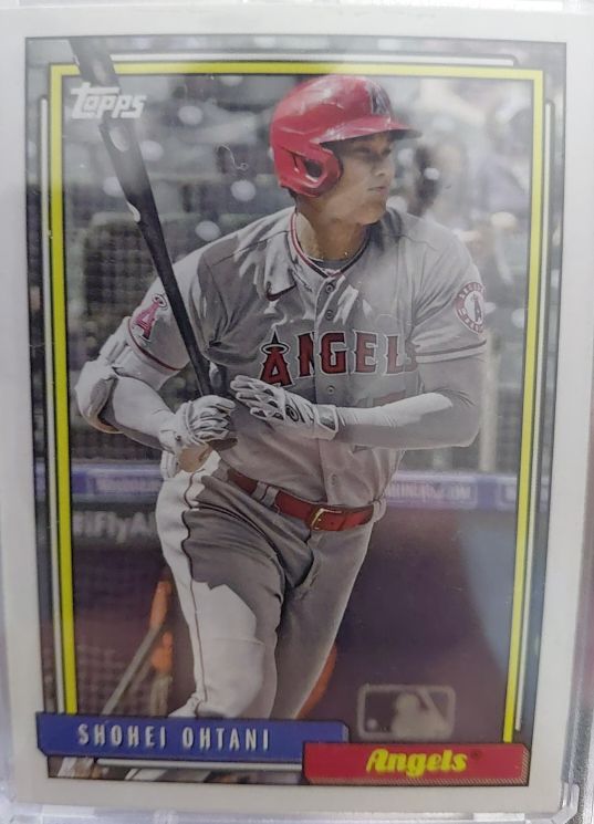 2021 Topps Update 1992 Topps Redux #T92-4 Shohei Ohtani — front