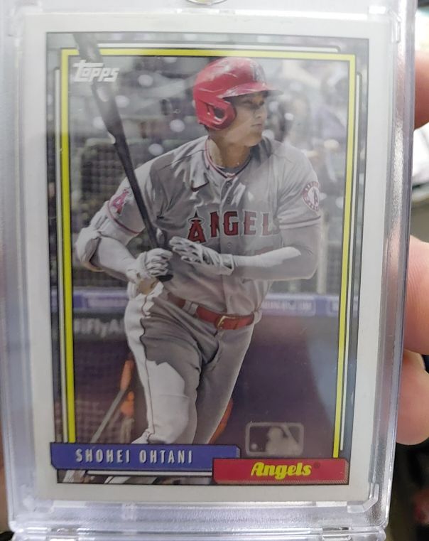 2021 Topps Update 1992 Topps Redux #T92-4 Shohei Ohtani — front