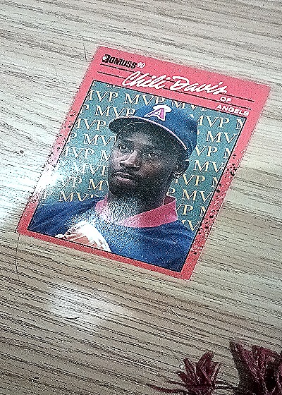 1990 Donruss #BC-20 Chili Davis — front