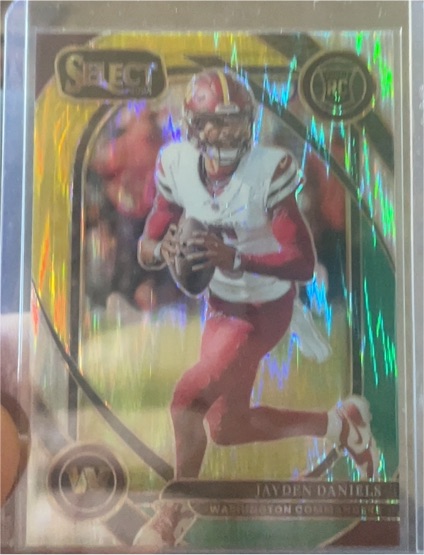 2024 Panini Select #217 Jayden Daniels — front