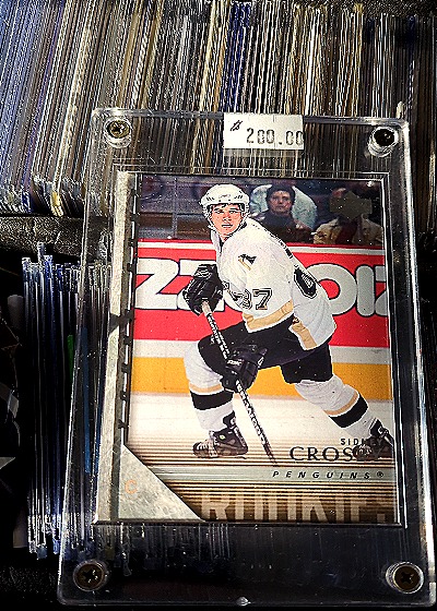 2005-06 Upper Deck #201 Sidney Crosby Young Guns Rookie — front