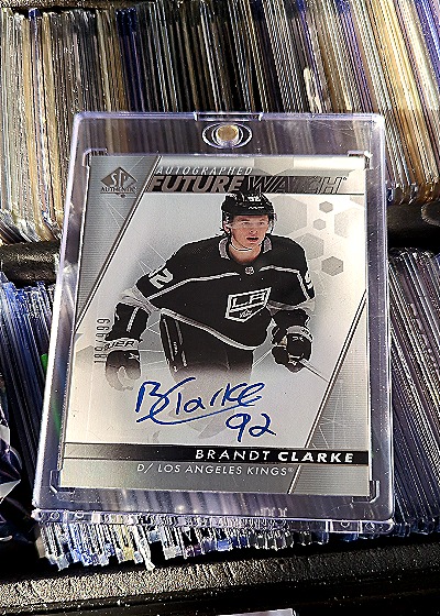 2022-23 SP Authentic #148 Brandt Clarke — front