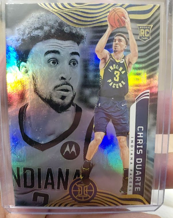 2021-22 Panini Illusions #163 Chris Duarte — front