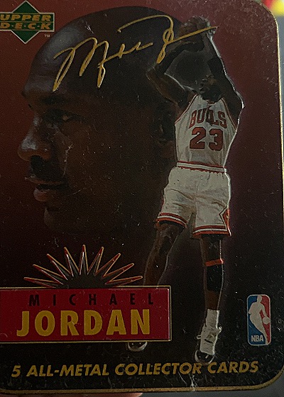 1996 Upper Deck #5 Michael Jordan — front