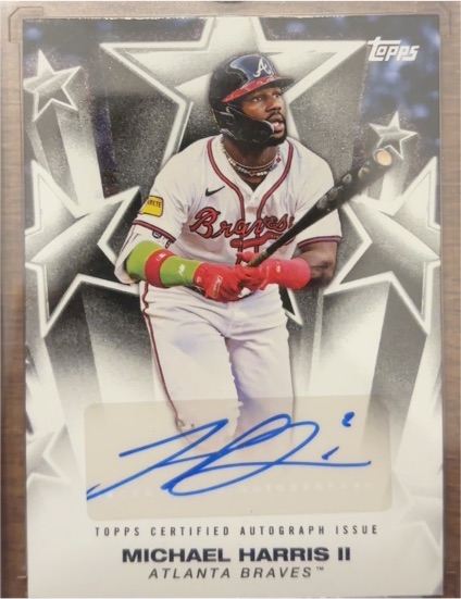 2025 Topps Series 1 Baseball Stars Auto #BSA-MH Michael Harris II — front