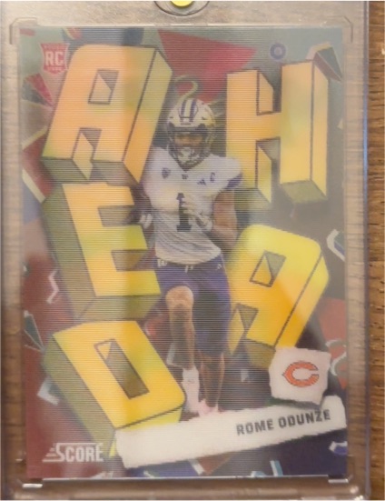 2024 Panini Score Step Ahead SA-RDE Rome Odunze — front