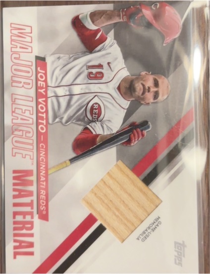 2024 Topps Series 1 Major League Material #MLM-JV Joey Votto — front