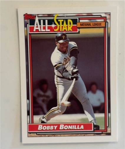 1992 Topps All-Star #392 Bobby Bonilla — front