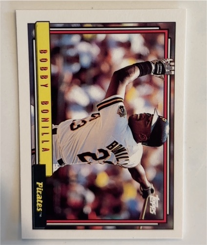 1992 Topps #160 Bobby Bonilla — front