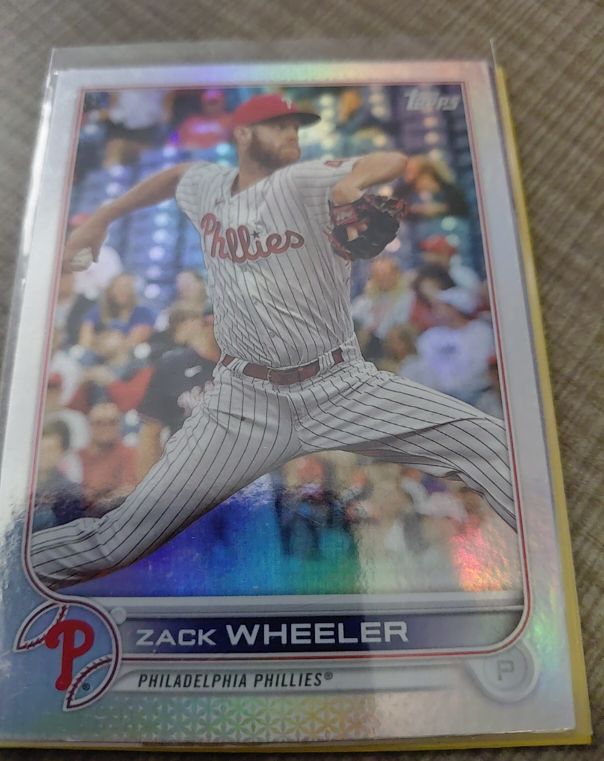 2022 Topps Series 1 #249 Zack Wheeler — front