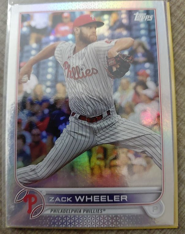 2022 Topps Series 1 #249 Zack Wheeler — front