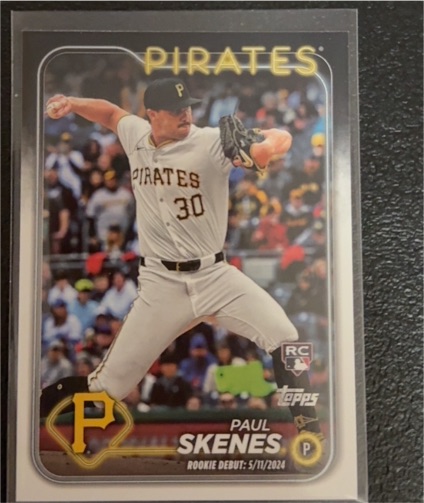 2024 Topps Update #US288 Paul Skenes — front