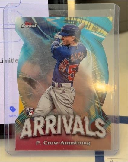 2024 Topps Finest Arrivals #A-5 Pete Crow-Armstrong — front