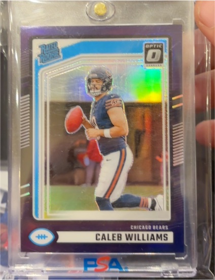 2024 Panini Donruss Optic Preview #327 Caleb Williams — front
