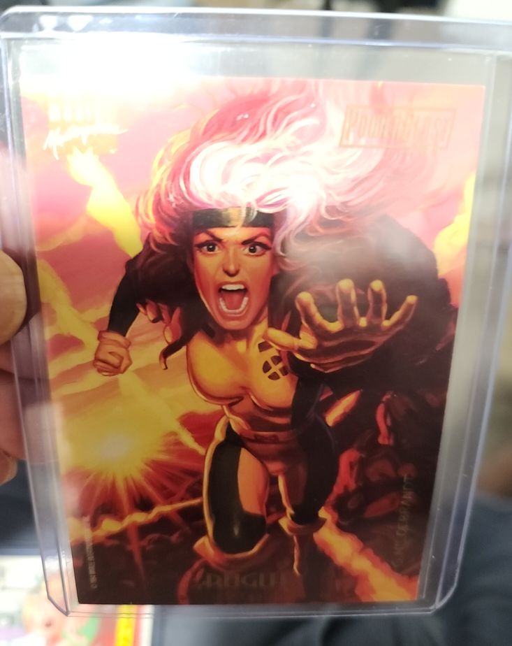 1994 Marvel Masterpieces Power Blast #7 Rogue — front