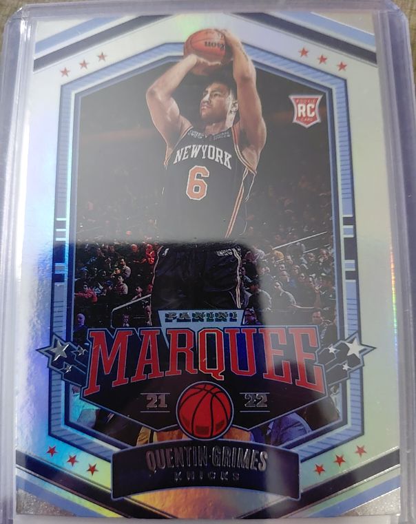 2021-22 Panini Chronicles Marquee #354 Quentin Grimes — front