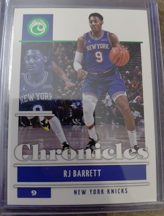 2021-22 Panini Chronicles #28 RJ Barrett — front