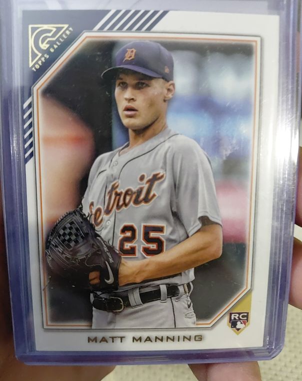 2022 Topps Gallery #117 Matt Manning — front
